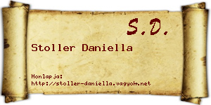 Stoller Daniella névjegykártya